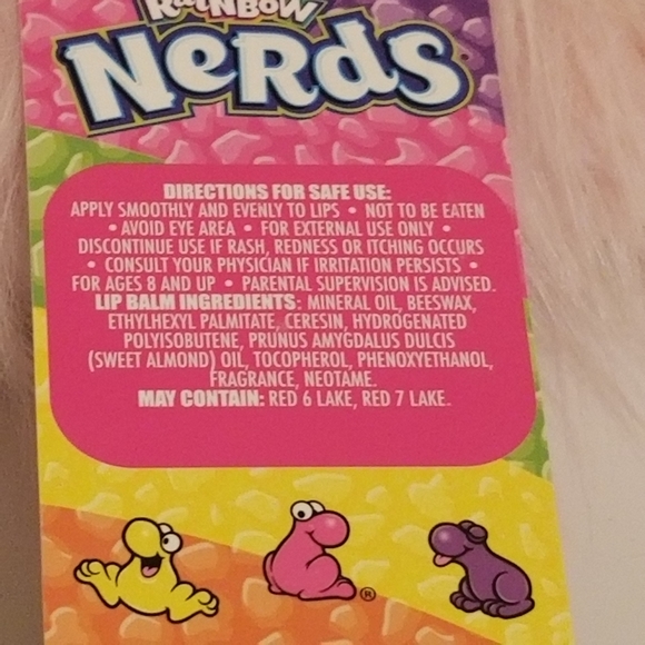 Nerds Makeup 325 Rainbow Stick Nerds Flavored Humongous Lip Balm